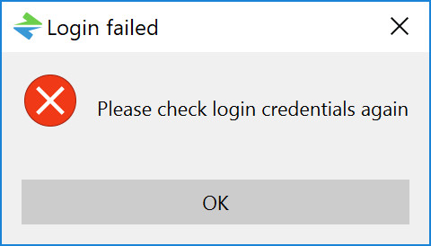 netdrive 3 authentication fails